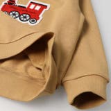 機関車サガラ刺繍裏毛トレーナー 80cm～140cm M52602 | こどもの森e-shop | 詳細画像7 