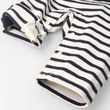 ボーダー切替ぞうプリントロンパース・オール 70cm，80cm M52704 | こどもの森e-shop | 詳細画像9 