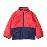 レッド | バイカラータフタジャケット | こどもの森e-shop