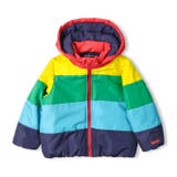 フード取り外し配色防風中綿ジャケット | こどもの森e-shop | 詳細画像2 