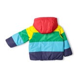 フード取り外し配色防風中綿ジャケット | こどもの森e-shop | 詳細画像3 