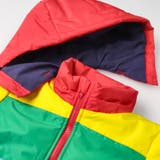 フード取り外し配色防風中綿ジャケット | こどもの森e-shop | 詳細画像5 