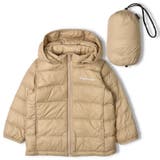 ベージュ | ナイロンタフタ無地ダウンジャケット | こどもの森e-shop