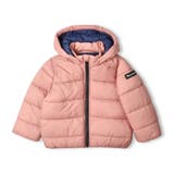 ピンク | 無地ナイロン中綿入りジャケット | こどもの森e-shop