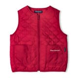 レッド | ナイロン中綿キルトベスト | こどもの森e-shop