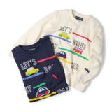 車ワッペンプリント裏毛トレーナー | こどもの森e-shop | 詳細画像8 