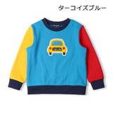 車サガラ刺繍裏毛トレーナー | こどもの森e-shop | 詳細画像3 