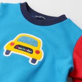 車サガラ刺繍裏毛トレーナー | こどもの森e-shop | 詳細画像5 