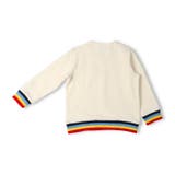 レインボーロゴ編地裏毛トレーナー | こどもの森e-shop | 詳細画像2 