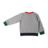 動物ロゴプリント裏毛トレーナー | こどもの森e-shop | 詳細画像2 