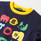 動物ロゴプリント裏毛トレーナー | こどもの森e-shop | 詳細画像3 