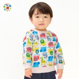カラフル動物総柄爆温裏起毛トレーナー | こどもの森e-shop | 詳細画像1 