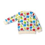 カラフル動物総柄爆温裏起毛トレーナー | こどもの森e-shop | 詳細画像3 
