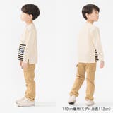 恐竜プリントボーダー切替裏毛トレーナー | こどもの森e-shop | 詳細画像12 