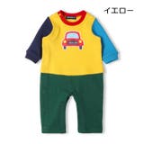 車プリント裏毛ロンパース | こどもの森e-shop | 詳細画像2 