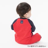 Mアップリケラグラン裏毛ロンパース | こどもの森e-shop | 詳細画像14 