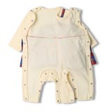 チェック切替長袖ロンパース | こどもの森e-shop | 詳細画像3 