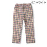 のびふわツイルチェック柄長パンツ | こどもの森e-shop | 詳細画像2 