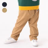 のびふわツイルワッペン付長パンツ | こどもの森e-shop | 詳細画像1 