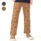 動物総柄ストレッチミニ裏毛長パンツ | こどもの森e-shop | 詳細画像1 