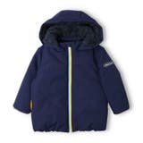 ネイビー | 防風加工無地中綿ジャケット・アウター | こどもの森e-shop