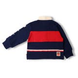 moujonjon 裏毛切替ラガーシャツトレーナー スウェット | こどもの森e-shop | 詳細画像4