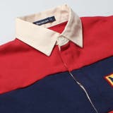 moujonjon 裏毛切替ラガーシャツトレーナー スウェット | こどもの森e-shop | 詳細画像5