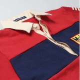 moujonjon 裏毛切替ラガーシャツトレーナー スウェット | こどもの森e-shop | 詳細画像6