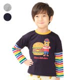 くまハンバーガー長袖Ｔシャツ | こどもの森e-shop | 詳細画像1 