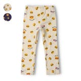 くまハンバーガー柄リップル長パンツ | こどもの森e-shop | 詳細画像1 