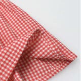 ビッグカラーチェック切替裏毛ワンピース | こどもの森e-shop | 詳細画像9 