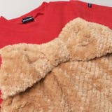 ブークレー裏起毛ボアリボン付ワンピース | こどもの森e-shop | 詳細画像6