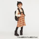moujonjonタータンチェックキャミレイヤード風ワンピース | こどもの森e-shop | 詳細画像12