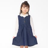 デニムジャンパースカート・ジャンスカ 90cm~140cm M62302 | こどもの森e-shop | 詳細画像1