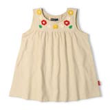 moujonjon お花モチーフ付きジャンパースカート 90cm~140cm | こどもの森e-shop | 詳細画像3