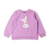 うさぎ・ハートアップリケ裏毛トレーナー | こどもの森e-shop | 詳細画像2 