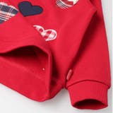 うさぎ・ハートアップリケ裏毛トレーナー | こどもの森e-shop | 詳細画像7 