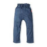 パッチワーク風ウエストフリルデニムパンツ 90cm～140cm M63000 | こどもの森e-shop | 詳細画像3 