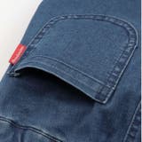 パッチワーク風ウエストフリルデニムパンツ 90cm～140cm M63000 | こどもの森e-shop | 詳細画像5 