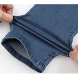 パッチワーク風ウエストフリルデニムパンツ 90cm～140cm M63000 | こどもの森e-shop | 詳細画像8 