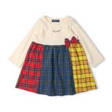 チェック切替長袖ワンピース | こどもの森e-shop | 詳細画像2 