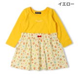 小花柄切替長袖ワンピース | こどもの森e-shop | 詳細画像3 