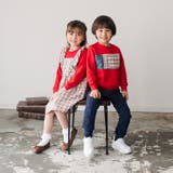 チェック切替裏毛長袖ワンピース | こどもの森e-shop | 詳細画像12