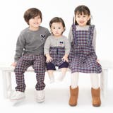 チェック切替裏毛長袖ワンピース | こどもの森e-shop | 詳細画像15