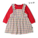 チェック切替裏毛長袖ワンピース | こどもの森e-shop | 詳細画像3