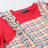 チェック切替裏毛長袖ワンピース | こどもの森e-shop | 詳細画像5