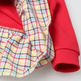 さくらんぼチェック切替裏毛トレーナー | こどもの森e-shop | 詳細画像5 