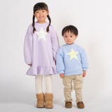 moujonjon ネット限定日本製星ロゴ裏起毛トレーナー キッズ | こどもの森e-shop | 詳細画像12