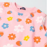 お花イチゴ総柄裏毛トレーナー | こどもの森e-shop | 詳細画像3 
