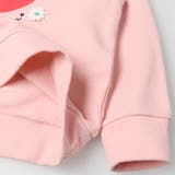 お花モチーフ付イチゴプリント裏毛トレーナー | こどもの森e-shop | 詳細画像5 